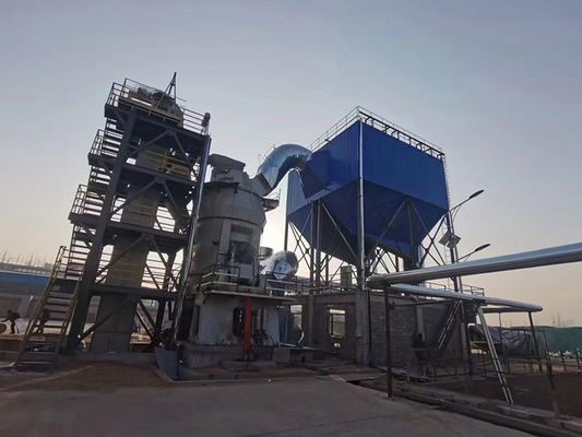 縦のローラーの水晶エネルギー鉱山のための粉砕の製造所の石灰岩の粉砕機