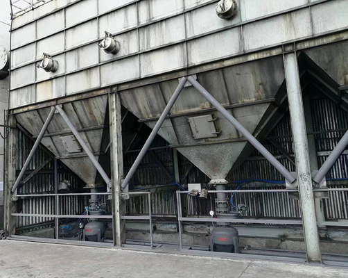 カルシウム炭酸気圧輸送装置 フライアッシュ輸送密相ビンポンプ