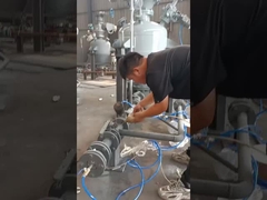 大容量の気圧式輸送ポンプ 密度の高いトランスミッションタンク